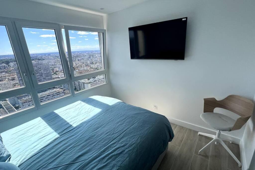 Nice Apartment With Amazing View Of Paris + Parking エクステリア 写真