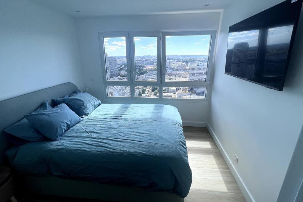 Nice Apartment With Amazing View Of Paris + Parking エクステリア 写真