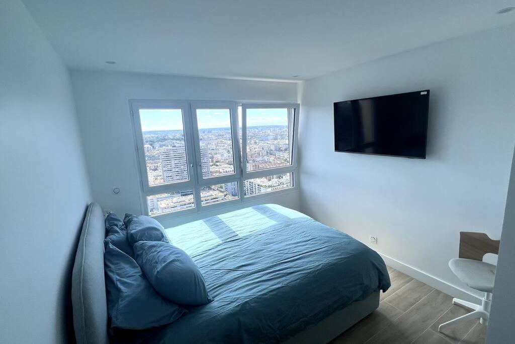 Nice Apartment With Amazing View Of Paris + Parking エクステリア 写真