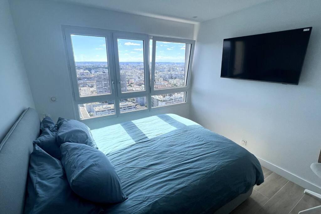 Nice Apartment With Amazing View Of Paris + Parking エクステリア 写真