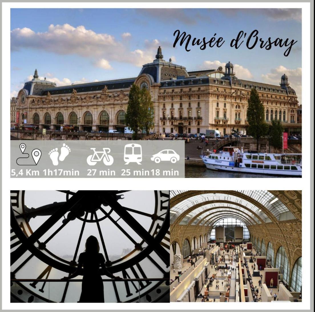 Nice Apartment With Amazing View Of Paris + Parking エクステリア 写真